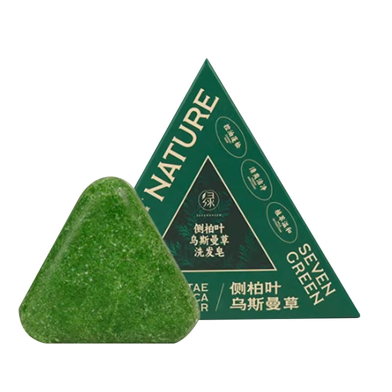 Seven Green Nature Cacumen Biotae Isatis Indigotica Shampoo Bar (120gr)