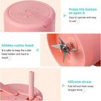 Mini Juicer Blender - Portable & Rechargeable