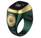 Iqibla Smart Tasbih Tally Counter for Muslims Zikr Ring Digital Tasbeeh 5 Prayer Time Vibration Reminder Waterproof