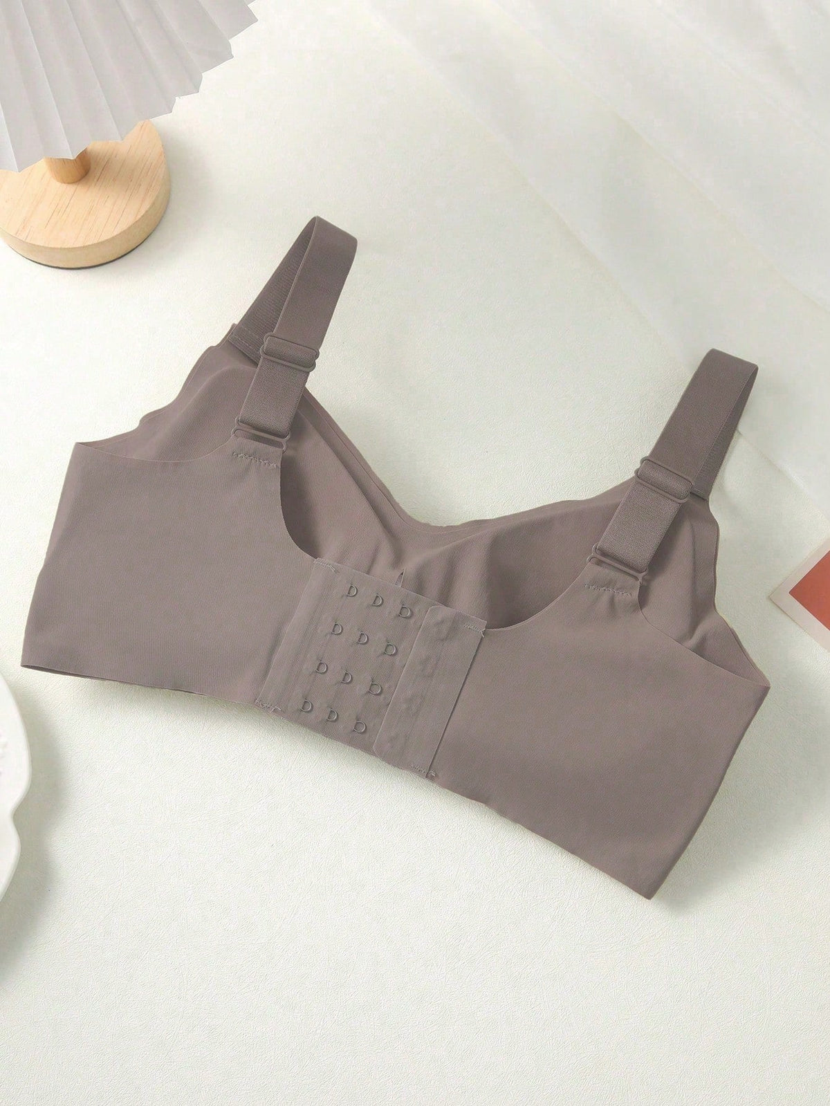 Simple Comfortable Sports Bras For Women, Wire-Free Solid Color Underwire Bras - Removable Padding