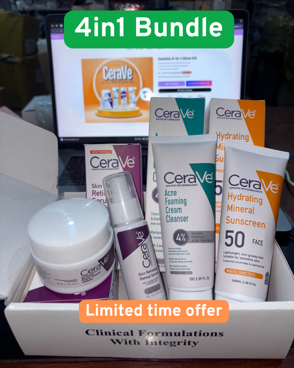 CeraVe 4-in-1 Glow Kit