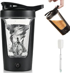 Electric Protein Shaker, 450 ml, USB Rechargeable Automatic Mixer, BPA Free