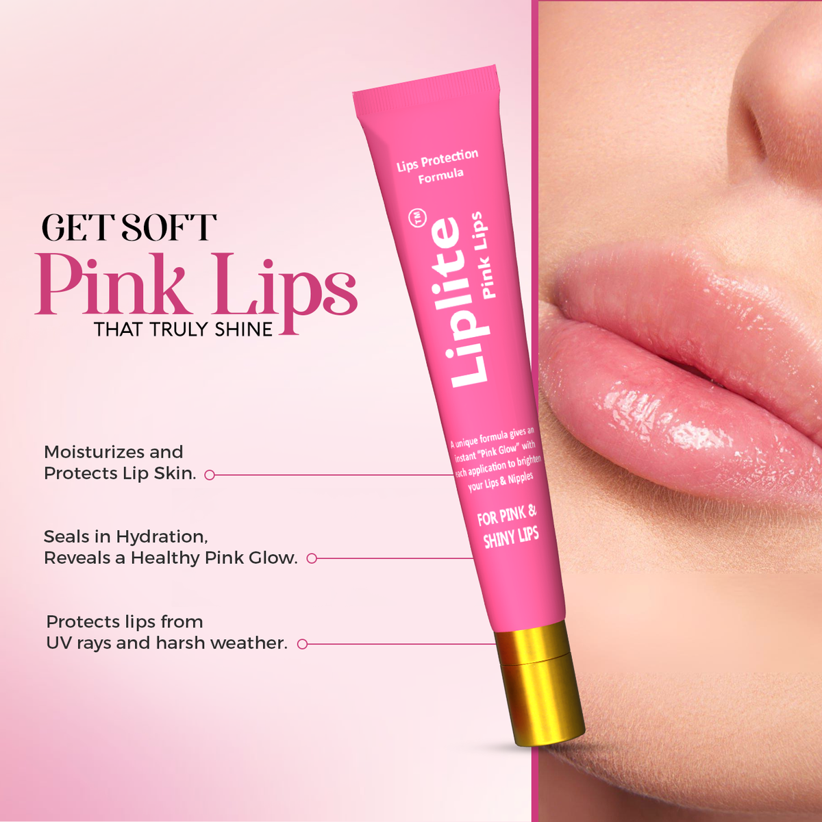 Liplite Pink Lips Balm
