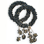 Red Crystal Beads Gajra Bracelet – Stylish Gajra Bracelet for Girls.
