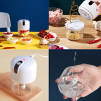 Chopper - Mini Electric Garlic Chopper, 250ml - Stainless Steel Blades - Top Quality Wireless Portable, USB Rechargeable Mini Electric Chopper