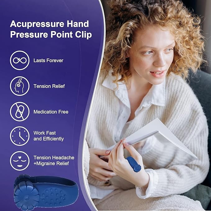 Sugar Control LI4 Acupressure Point Clip (Magnetic)